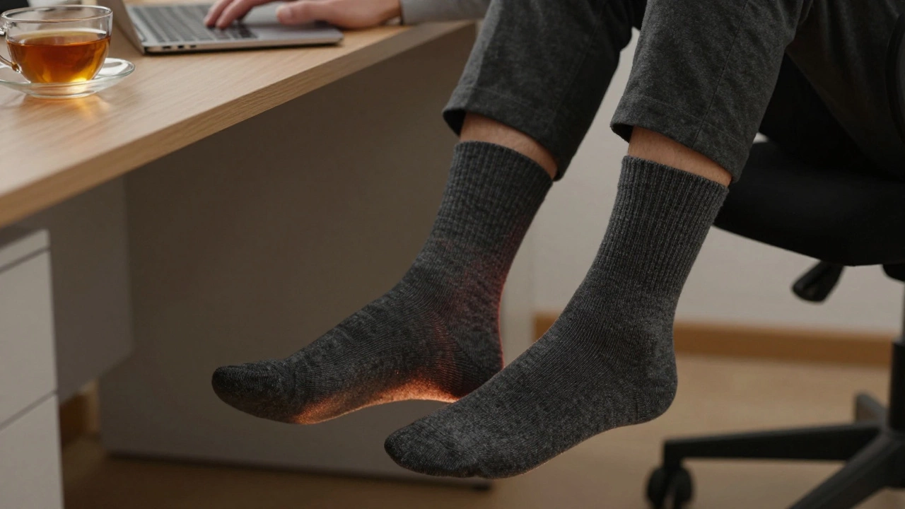 Чем полезны турмалиновые носки: научные факты и реальные эффекты